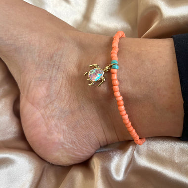 Serenity Turtle Anklet