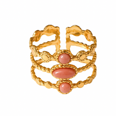 Blushing Shore Ring