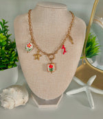 Manarola Charm Necklace, Sardinia Necklace, Layering Necklaces