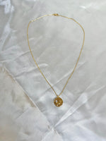 Gold Coast Necklace, Sand Dollar Necklace