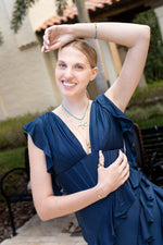 Pescare Necklace, Gold Fish Necklace