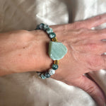 Aventurine Goddess Stacking Bracelets