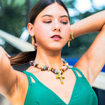 Bali Drop Shell Earrings