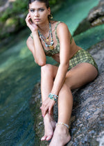 Aventurine Goddess Stacking Bracelets