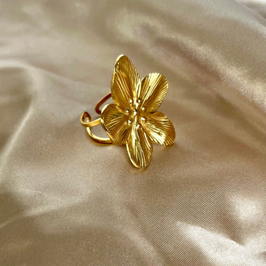 Plumeria Ring