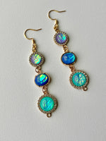 Luminous Sea Earrings