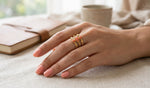 Blushing Shore Ring