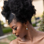 Turquoise Reef Charm Earrings, Coastal Charm Earrings