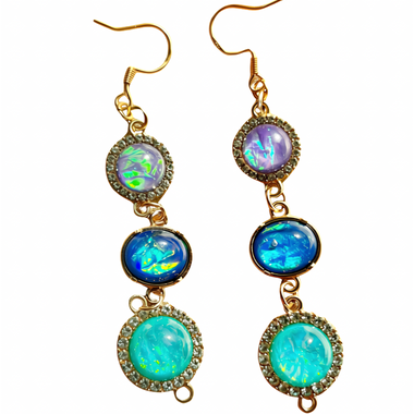 Luminous Sea Earrings