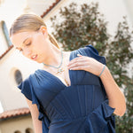 Pescare Necklace, Gold Fish Necklace